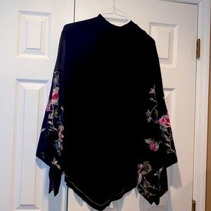 Free People Tunic with kimono type sleeves
